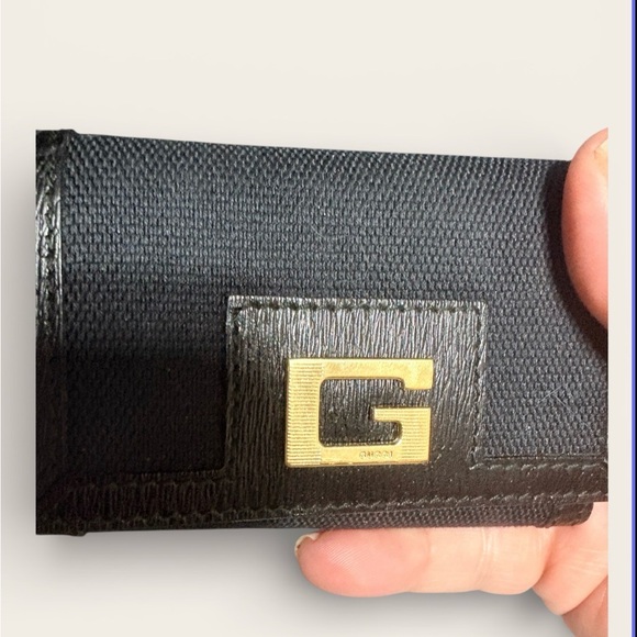Gucci Black and Gold Key & Card Holder - Picture 3 of 6